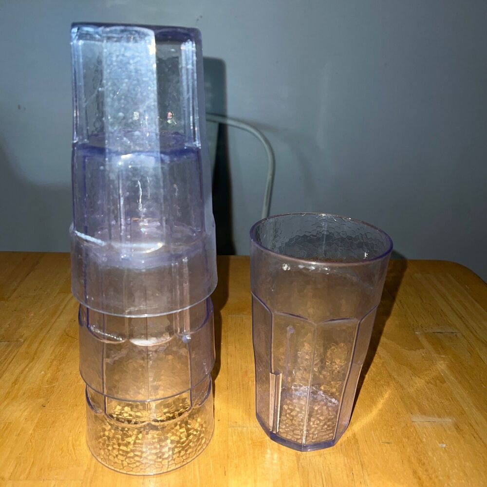 Cambro Set of 4 Plastic Restaurant Cups